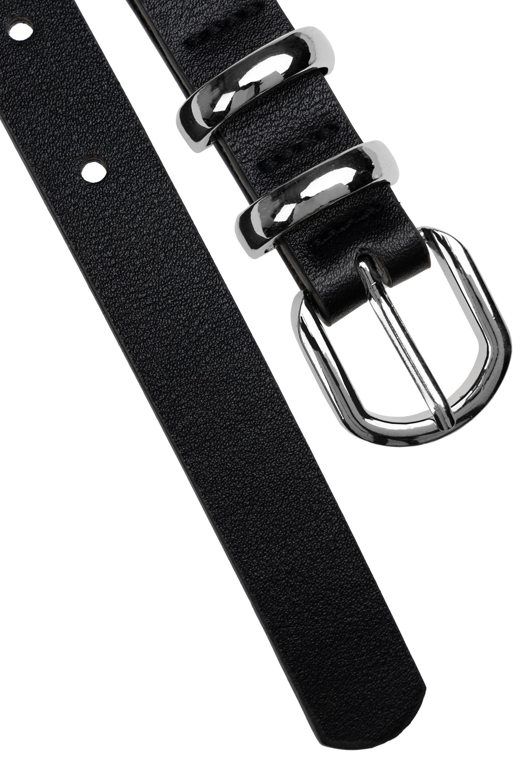 Caspar Taillengürtel GU329 schmal klassisch elegant günstig online kaufen