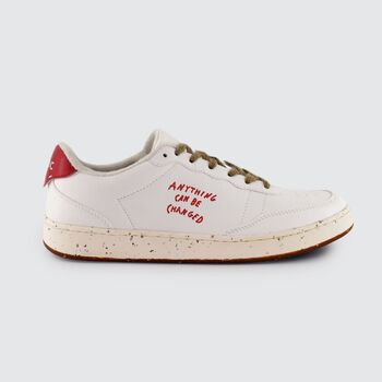 Acbc  Sneaker SHACBEVE - EVERGREEN-205 WHITE/RED APPLW günstig online kaufen