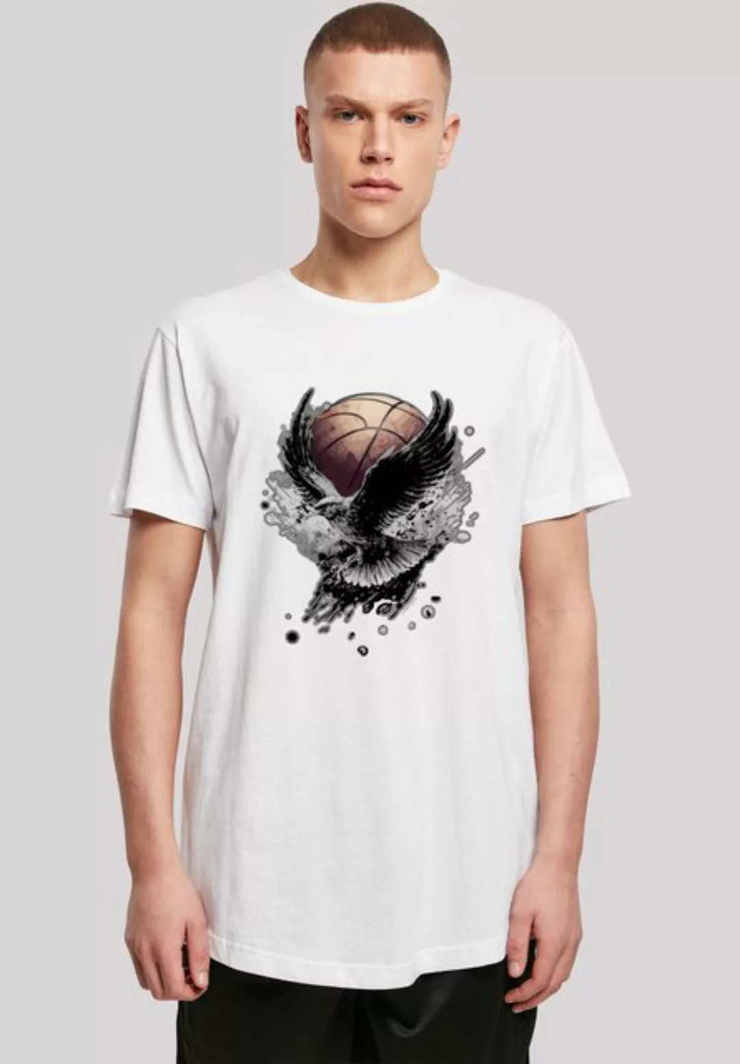 F4NT4STIC T-Shirt Basketball Adler Print günstig online kaufen