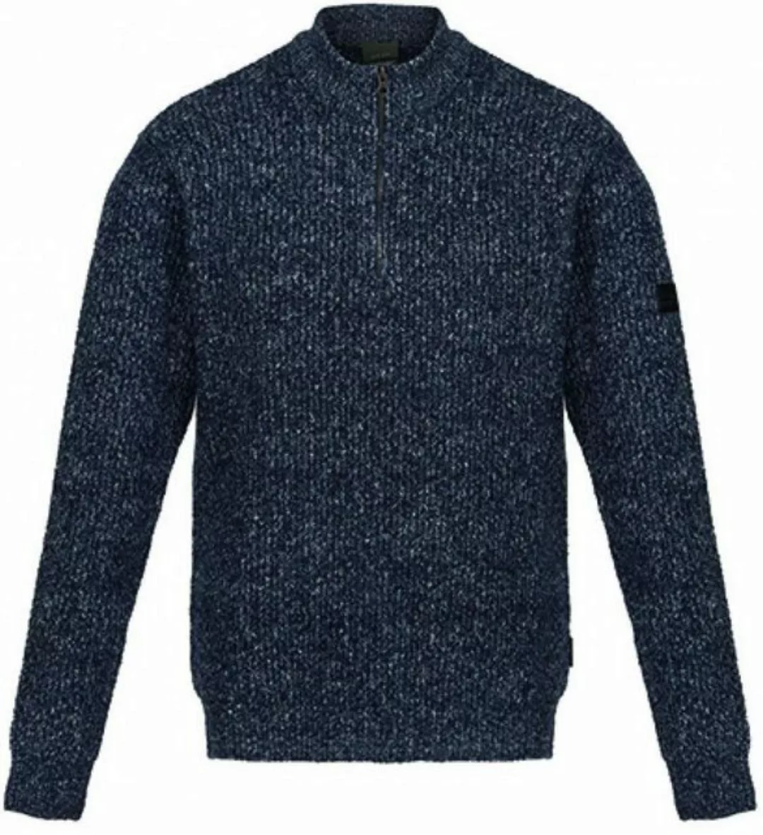 Regatta Professional Sweatshirt Solomon Zip-Neck Knitted Pullover S bis 3XL günstig online kaufen