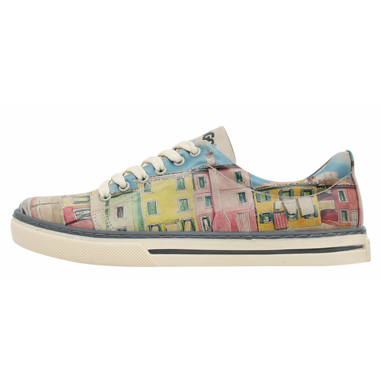 DOGO Sneaker "Classic Schnürsneaker A Pair Of Doves Damen Sneaker", Handgef günstig online kaufen