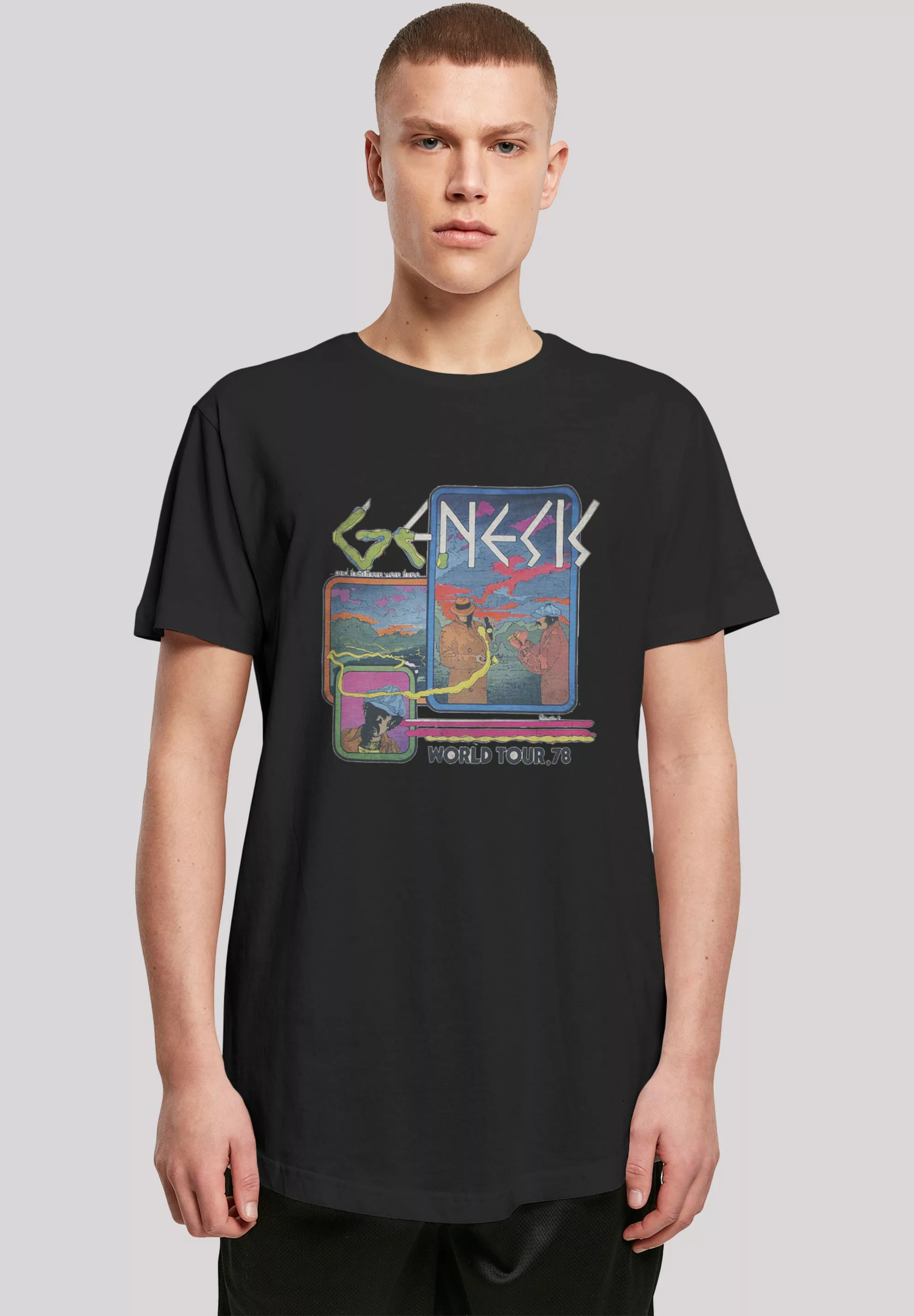 F4NT4STIC T-Shirt "Genesis World Tour 78", Print günstig online kaufen