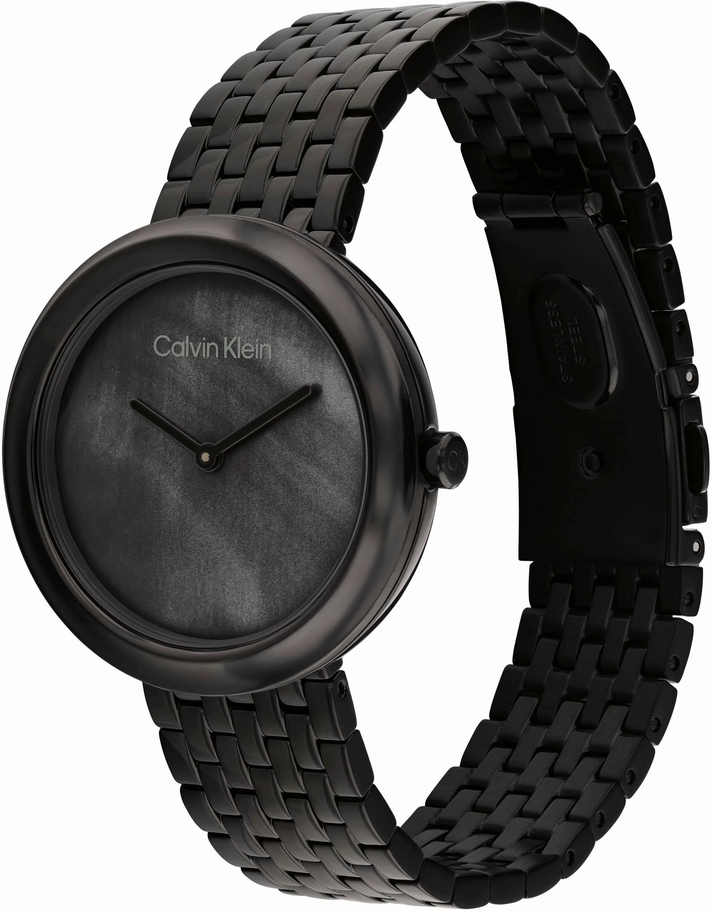 Calvin Klein Quarzuhr TWISTED BEZEL 25200323, günstig online kaufen
