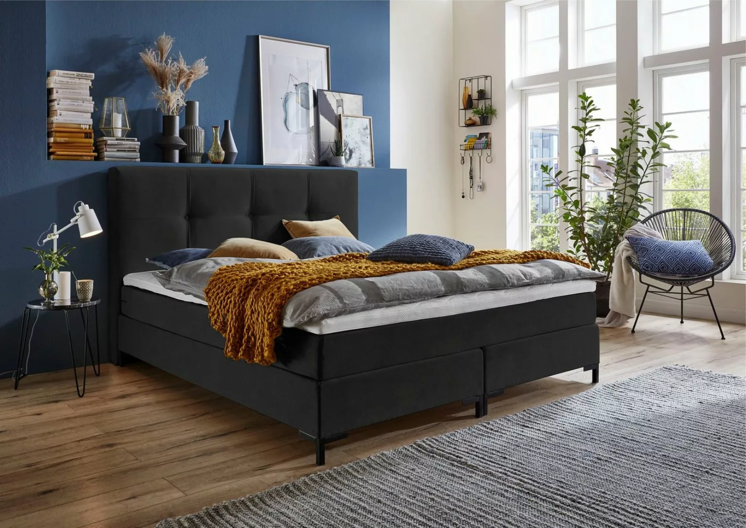 ATLANTIC home collection Boxspringbett "Romy" günstig online kaufen