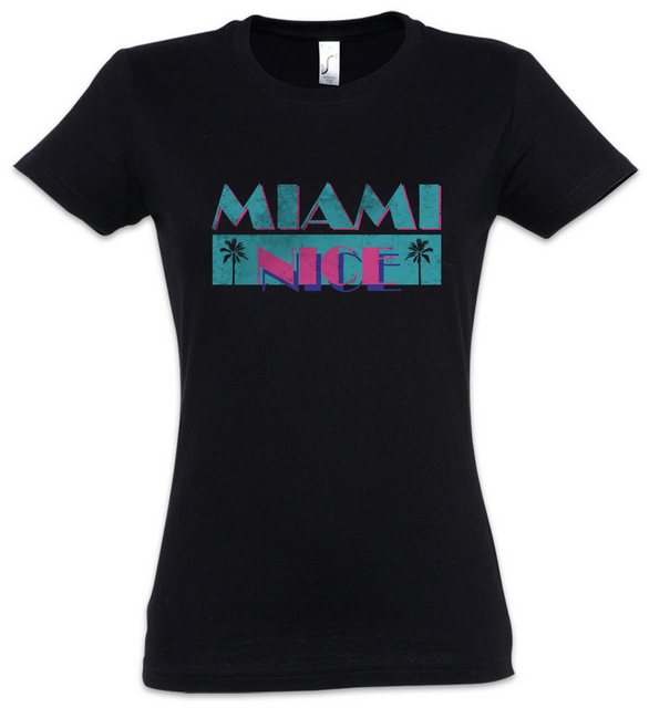 Urban Backwoods Print-Shirt Miami Nice Damen T-Shirt USA Florida Holidays B günstig online kaufen