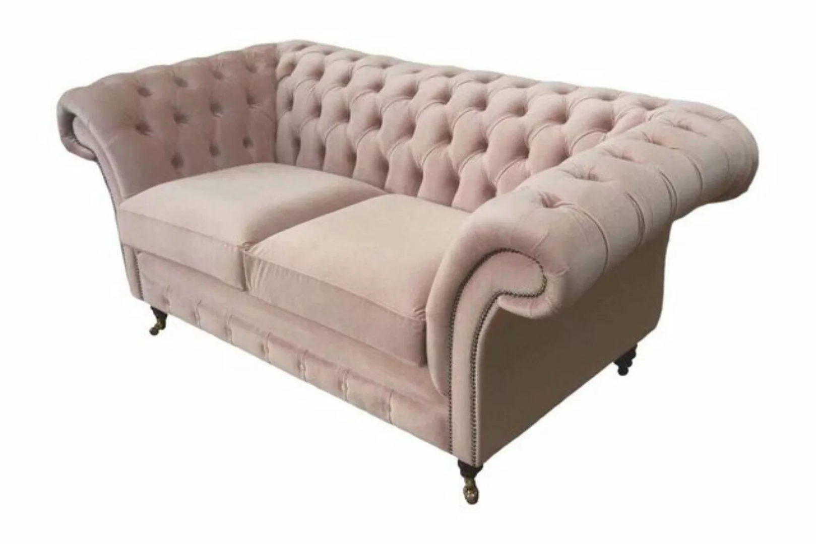 Xlmoebel Sofa Zweisitzer Sofabank Chesterfield Wohnzimmer Textile Neuheiten günstig online kaufen