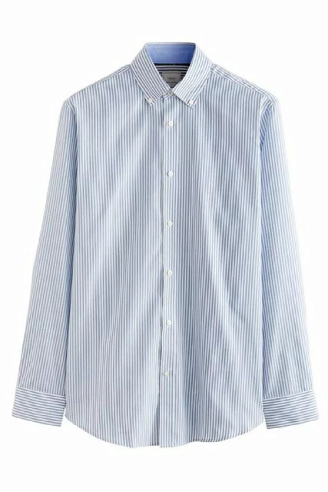 Next Langarmhemd Pflegeleichtes Button-Down-Oxford-Hemd (1-tlg) günstig online kaufen