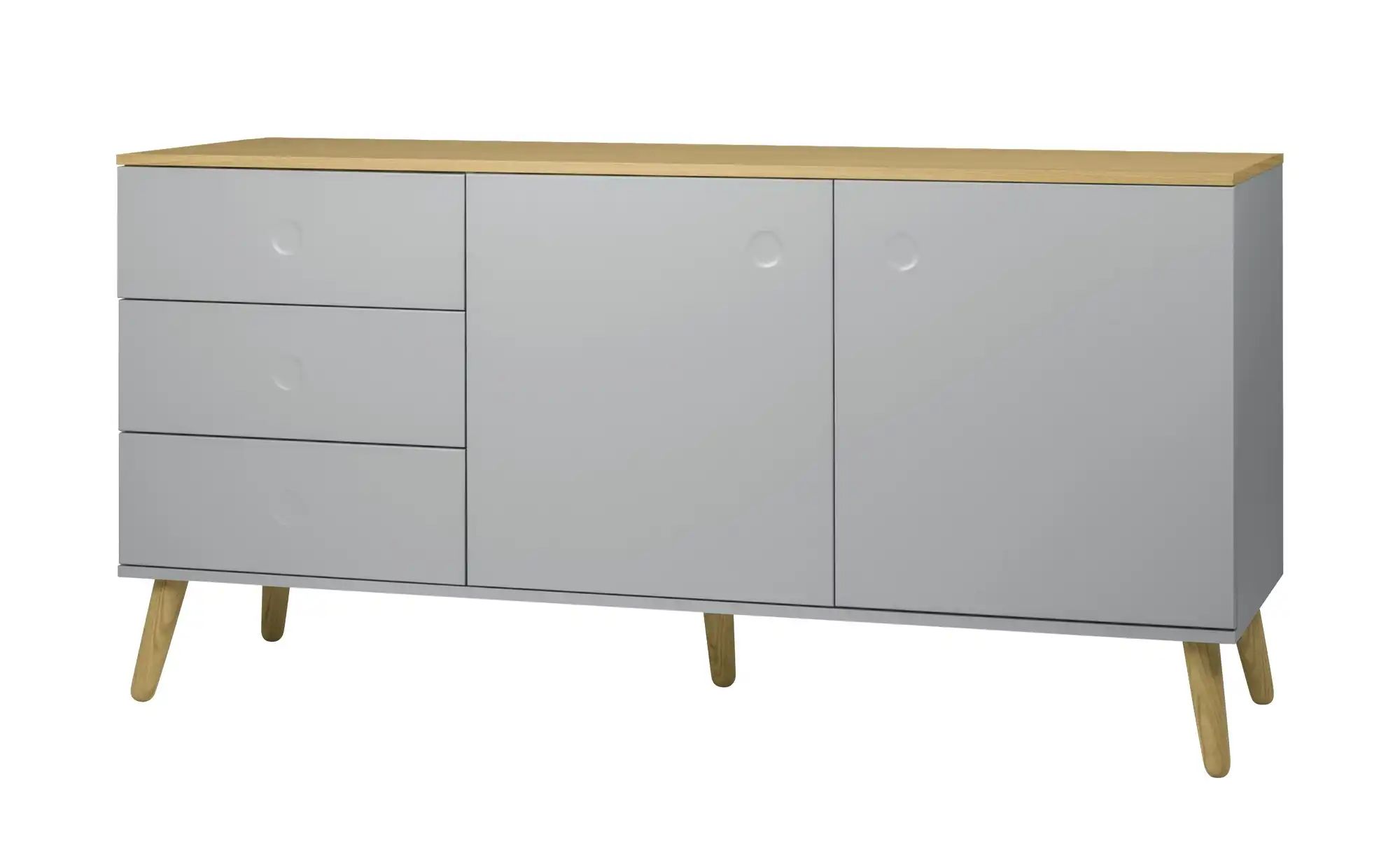 Roomers Sideboard  Scan ¦ grau ¦ Maße (cm): B: 162 H: 79 T: 43 Aktuelles > günstig online kaufen