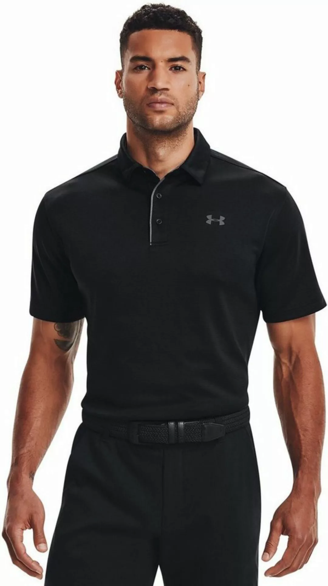 Under Armour® Kurzarmshirt TECH POLO BLACK günstig online kaufen