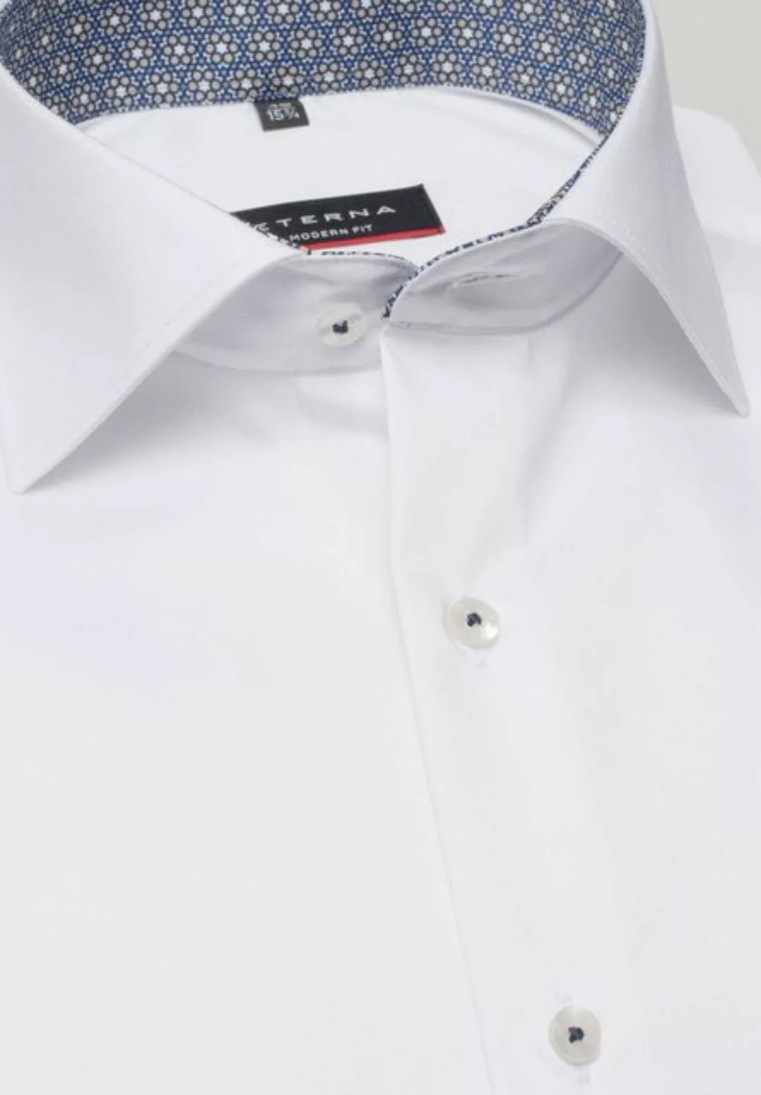 Eterna Blusenshirt Hemd 3368 X14K, weiss günstig online kaufen