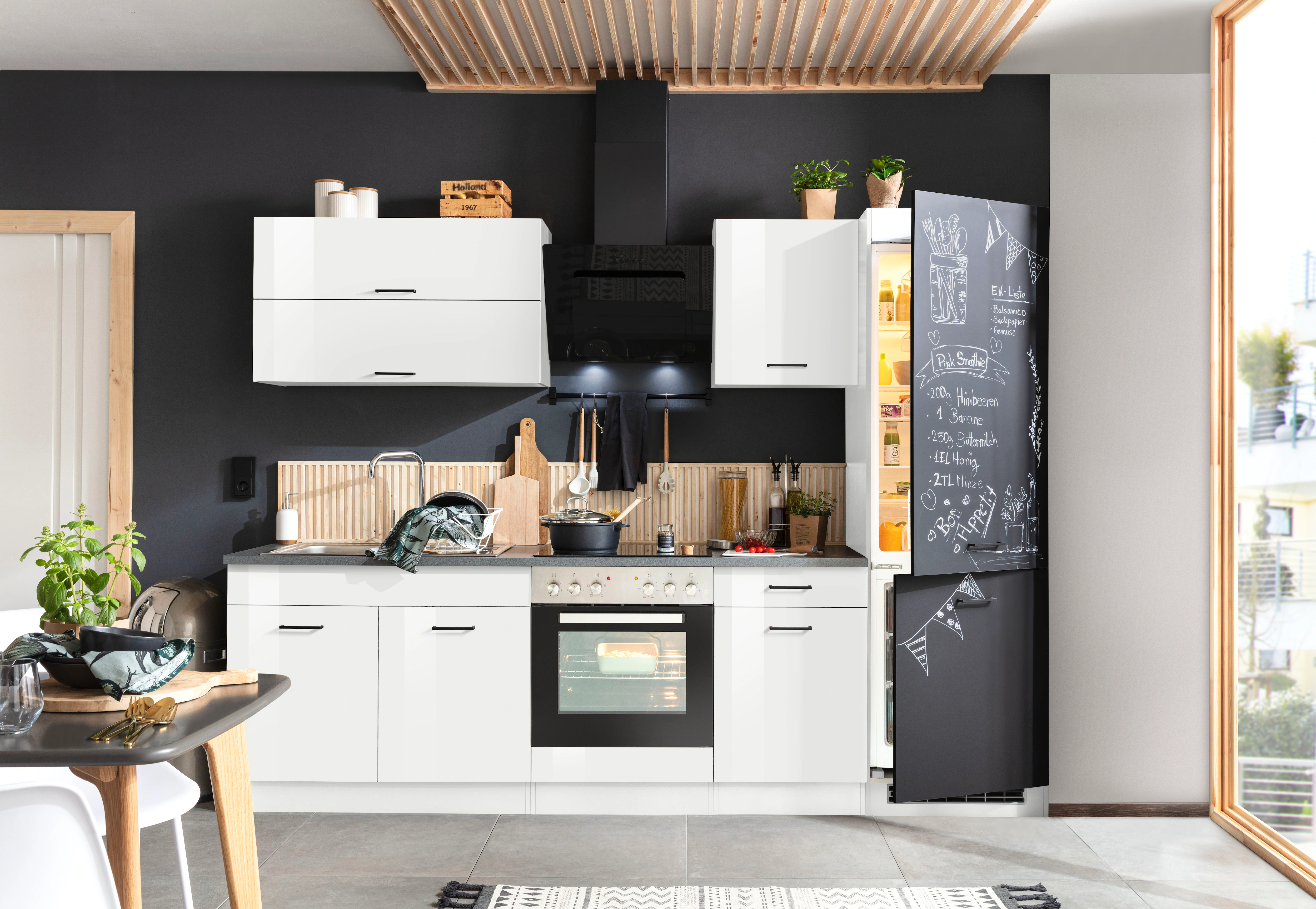 HELD MÖBEL Küchenzeile "Trier", mit E-Geräten, Breite 270 cm günstig online kaufen