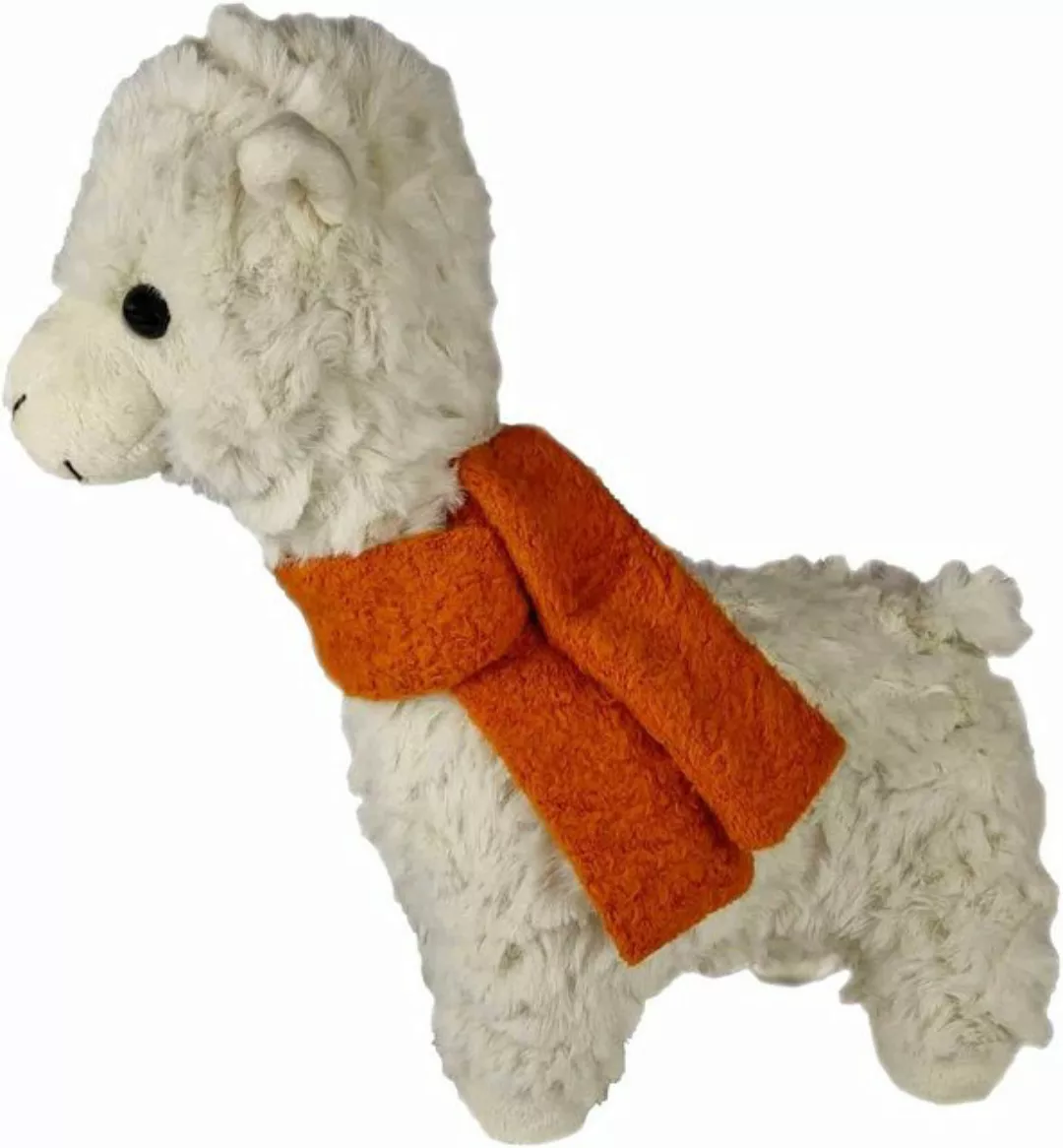 Heunec® Kuscheltier Kuma Lama, 30 cm, mit orangefarbenem Schal, mit individ günstig online kaufen
