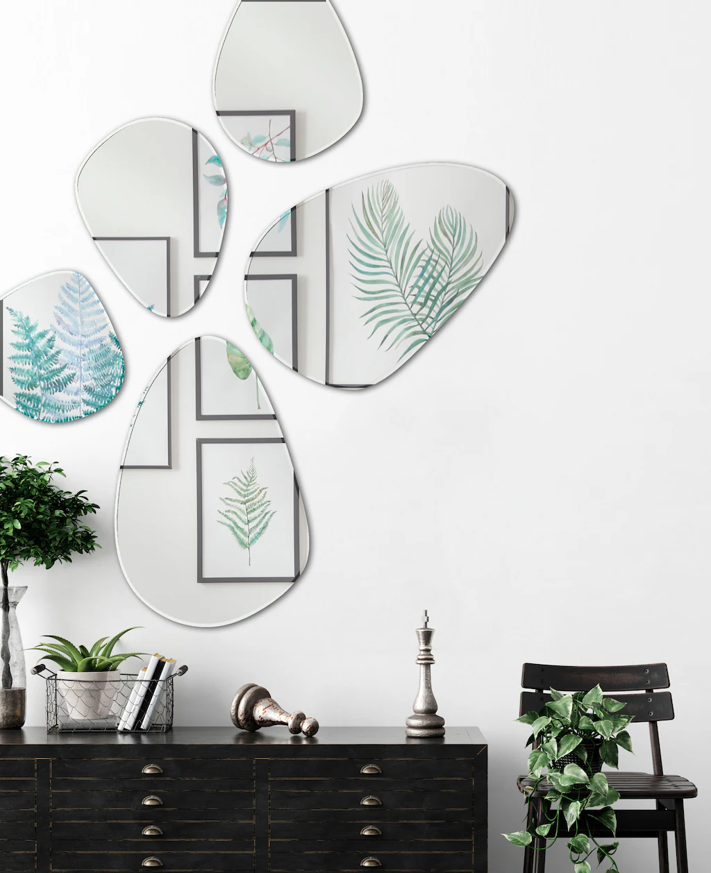 MIRRORS AND MORE Dekospiegel "Isabella", (1 St.), Wandspiegel günstig online kaufen
