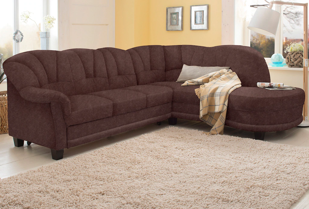 Home affaire Ecksofa "Camelita, Landhaus Sofa, 2 Varianten: Recamiere- oder günstig online kaufen