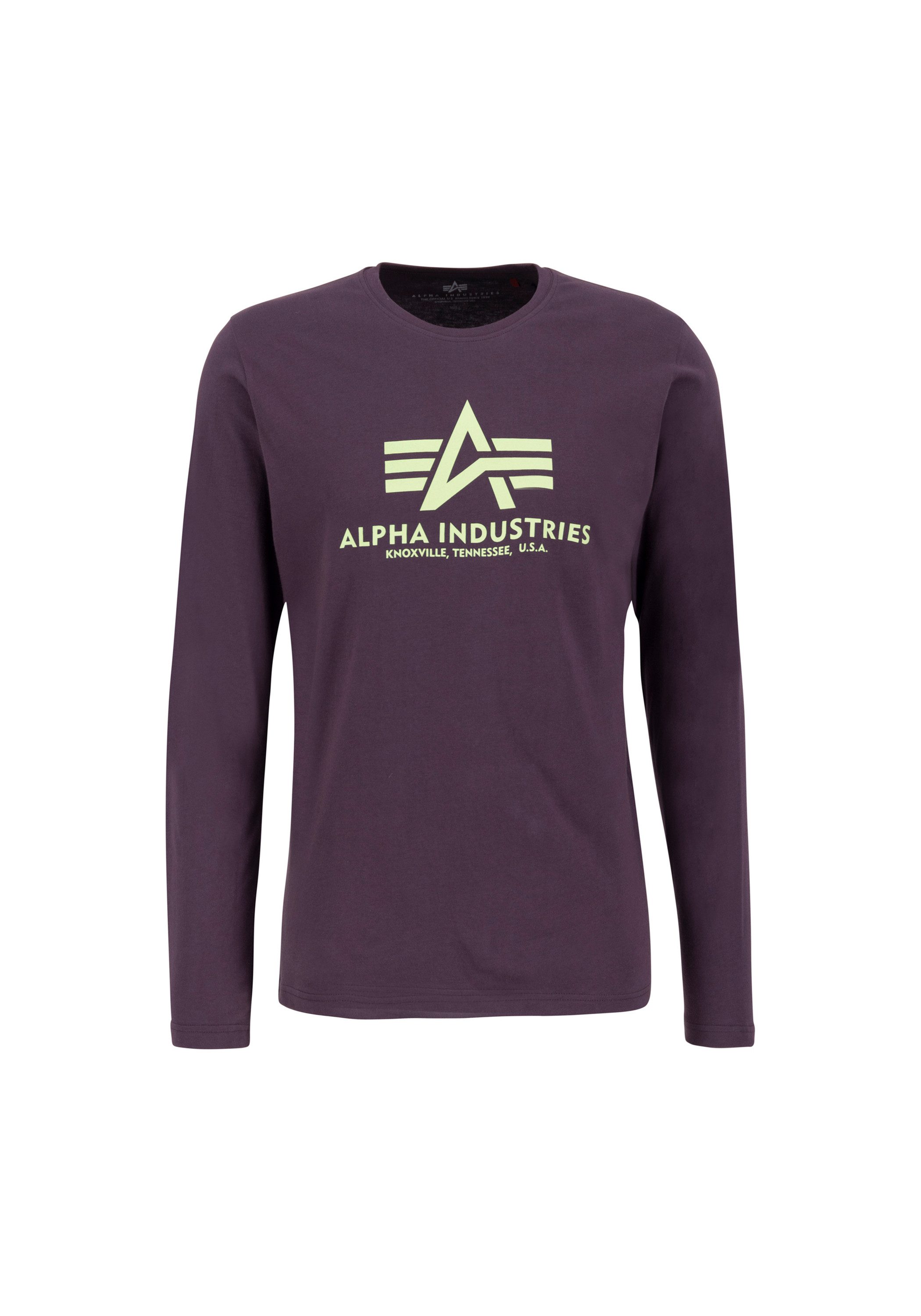 Alpha Industries Longsleeve "Alpha Industries Men - Longsleeves Basic Longs günstig online kaufen