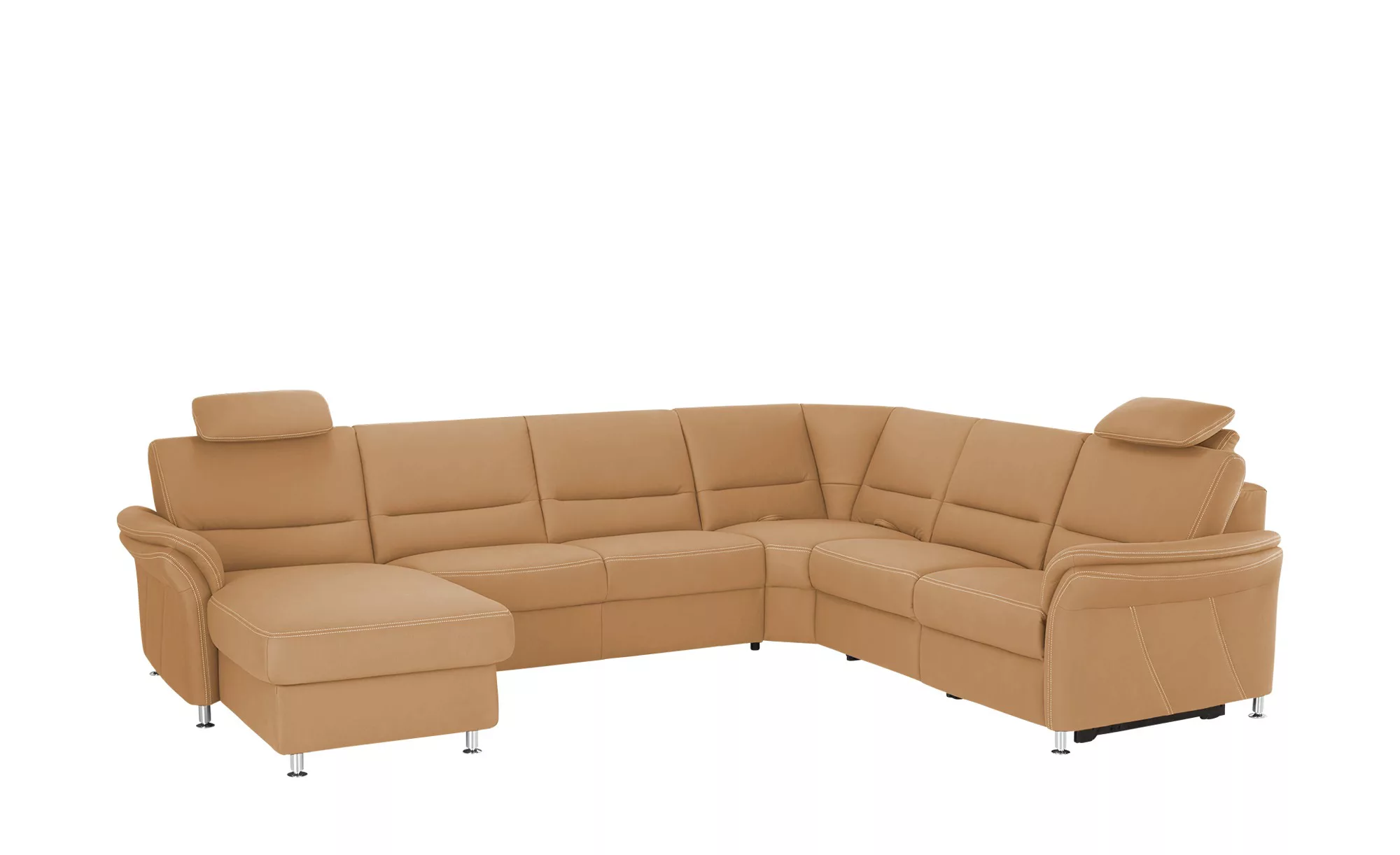 meinSofa Wohnlandschaft   Donald ¦ braun ¦ Maße (cm): B: 330 H: 89 T: 262 P günstig online kaufen