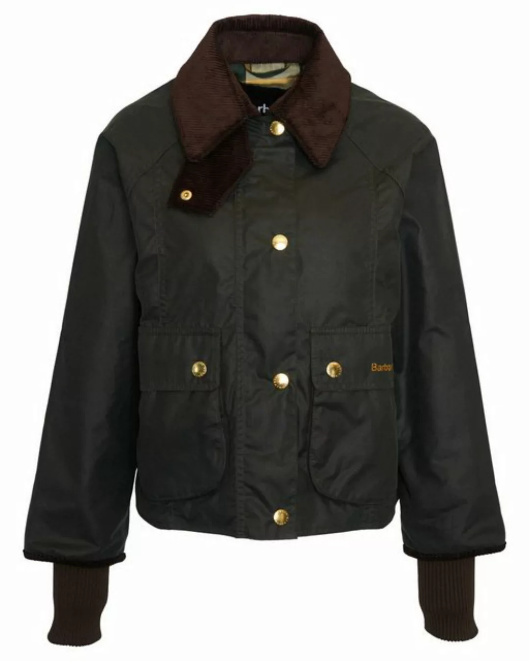 Barbour Allwetterjacke Wachsjacke Cropped Beadnell günstig online kaufen