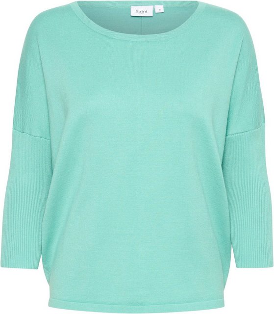 Saint Tropez Rundhalspullover A2561, MilaSZ R-Neck Pullover günstig online kaufen