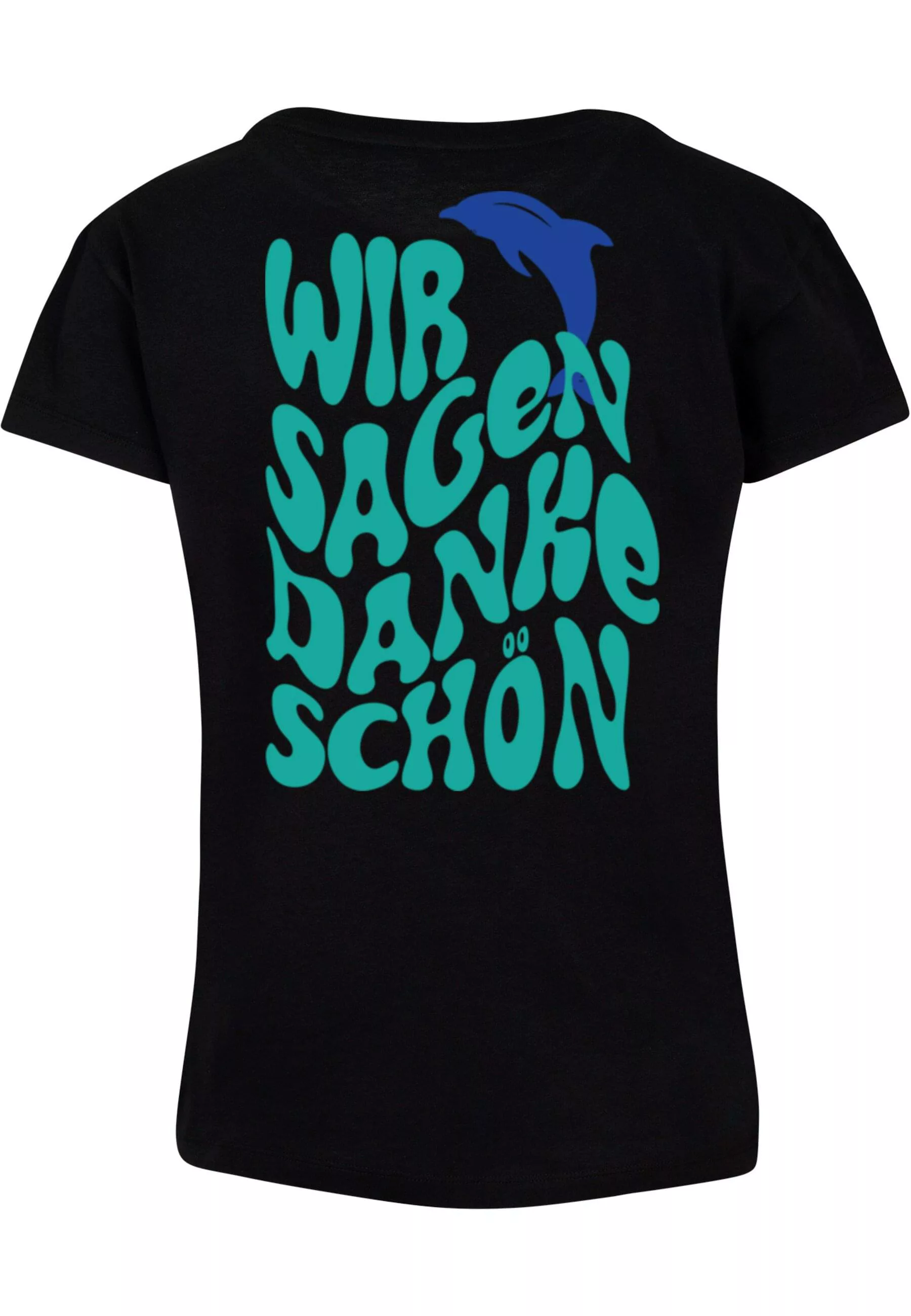 Merchcode T-Shirt "Merchcode Ladies Die Flippers - Wir Sagen Danke Schön T- günstig online kaufen