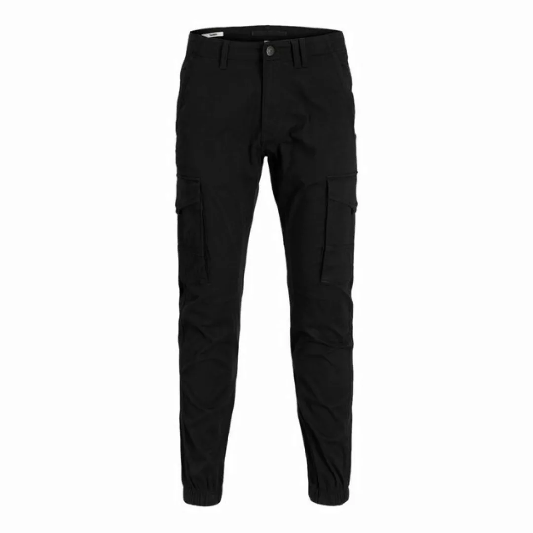 Jack & Jones Herren Cargohose JJIPAUL JJFLAKE AKM 542 -Tapered Fit - Schwar günstig online kaufen