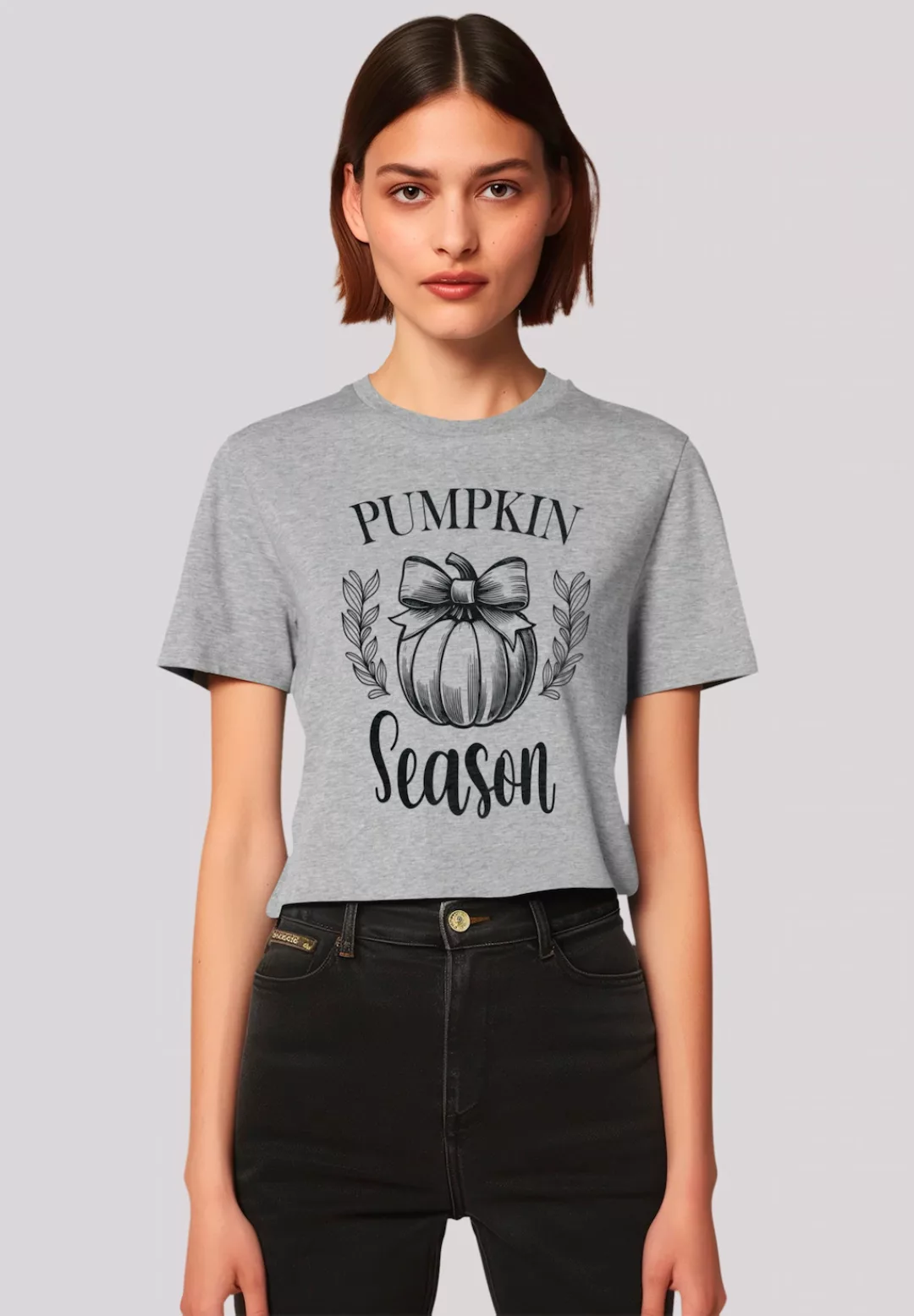 F4NT4STIC T-Shirt "Pumpkin Kürbis season", Premium Qualität, Halloween, Her günstig online kaufen