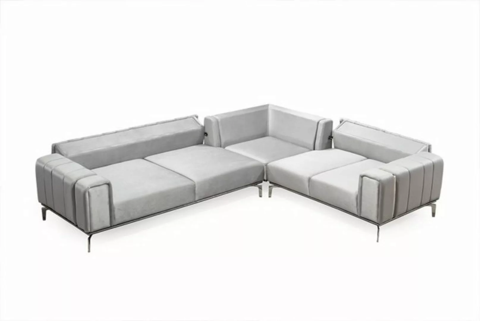 Viva Möbel Sofa EVA, L260 x R300 cm, Luxuriöses Design mit erstklassigem Ko günstig online kaufen