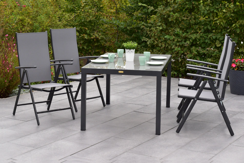 MERXX Garten-Essgruppe ""Amalfi"", (Set, 5 tlg., 5-fach verstellbare Rücken günstig online kaufen