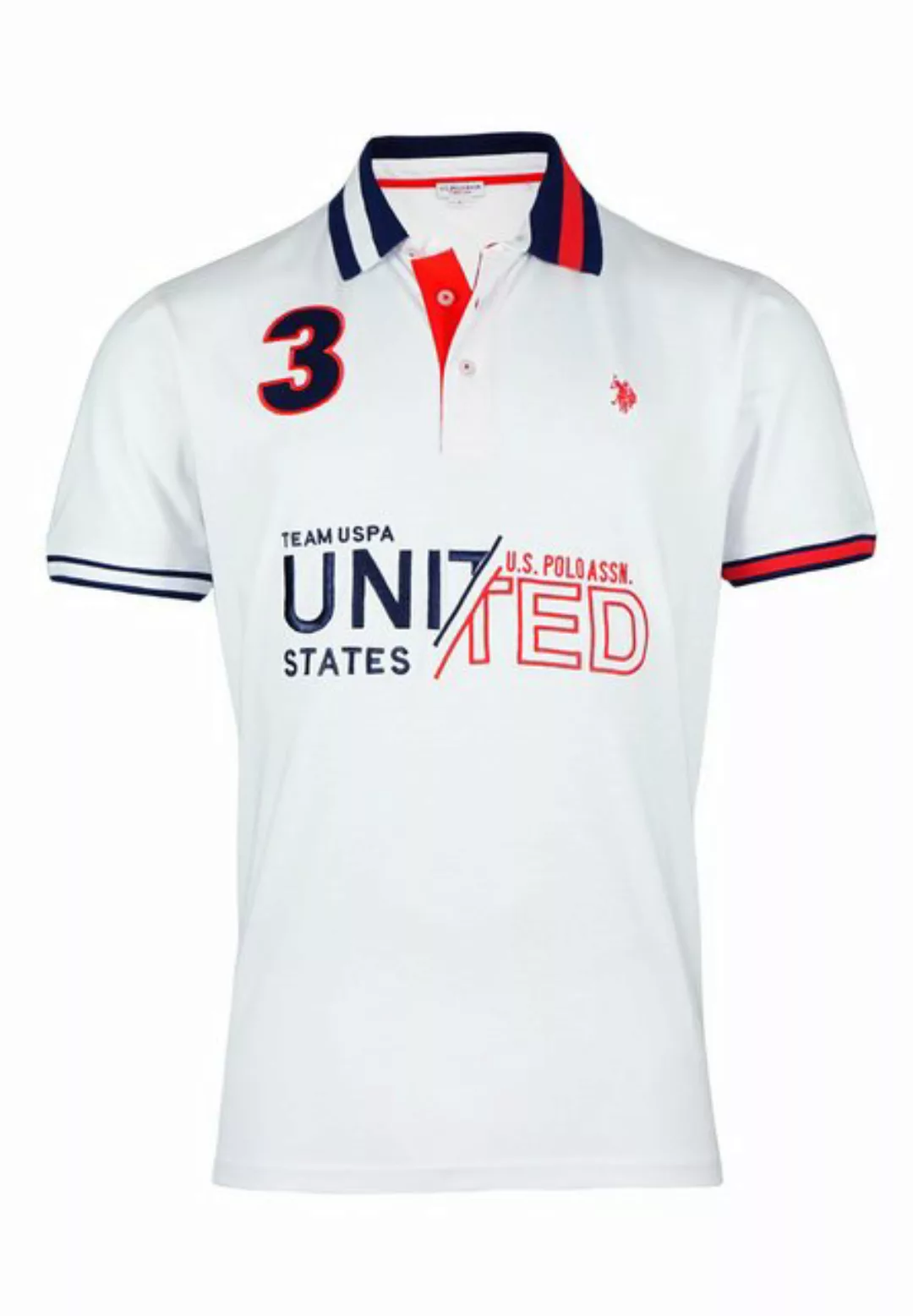 U.S. Polo Assn Poloshirt Shirt Poloshirt USPA United (1-tlg) günstig online kaufen