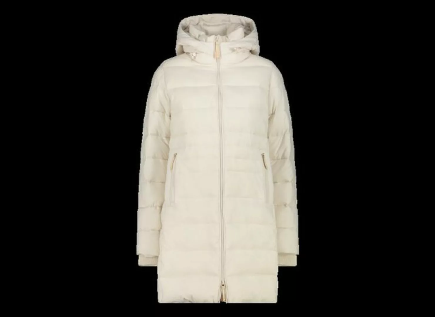 CMP Winterjacke Damen Mantel warm Kapuze weiß günstig online kaufen