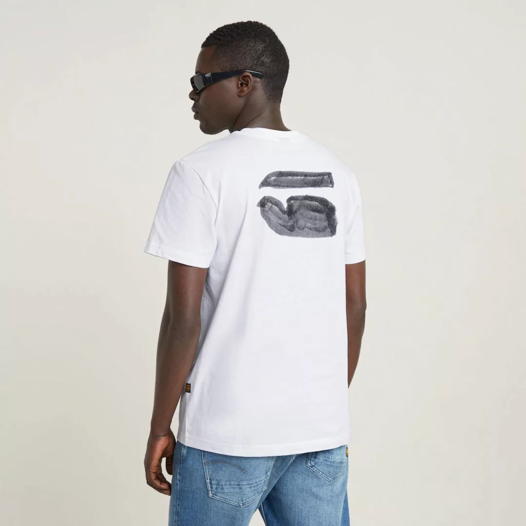 G-Star RAW T-Shirt "Burger back print r t" günstig online kaufen