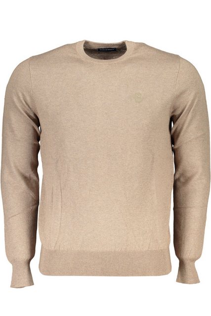 North Sails Strickpullover Herren Pullover Beige: Rundhals, Stickerei, aus günstig online kaufen