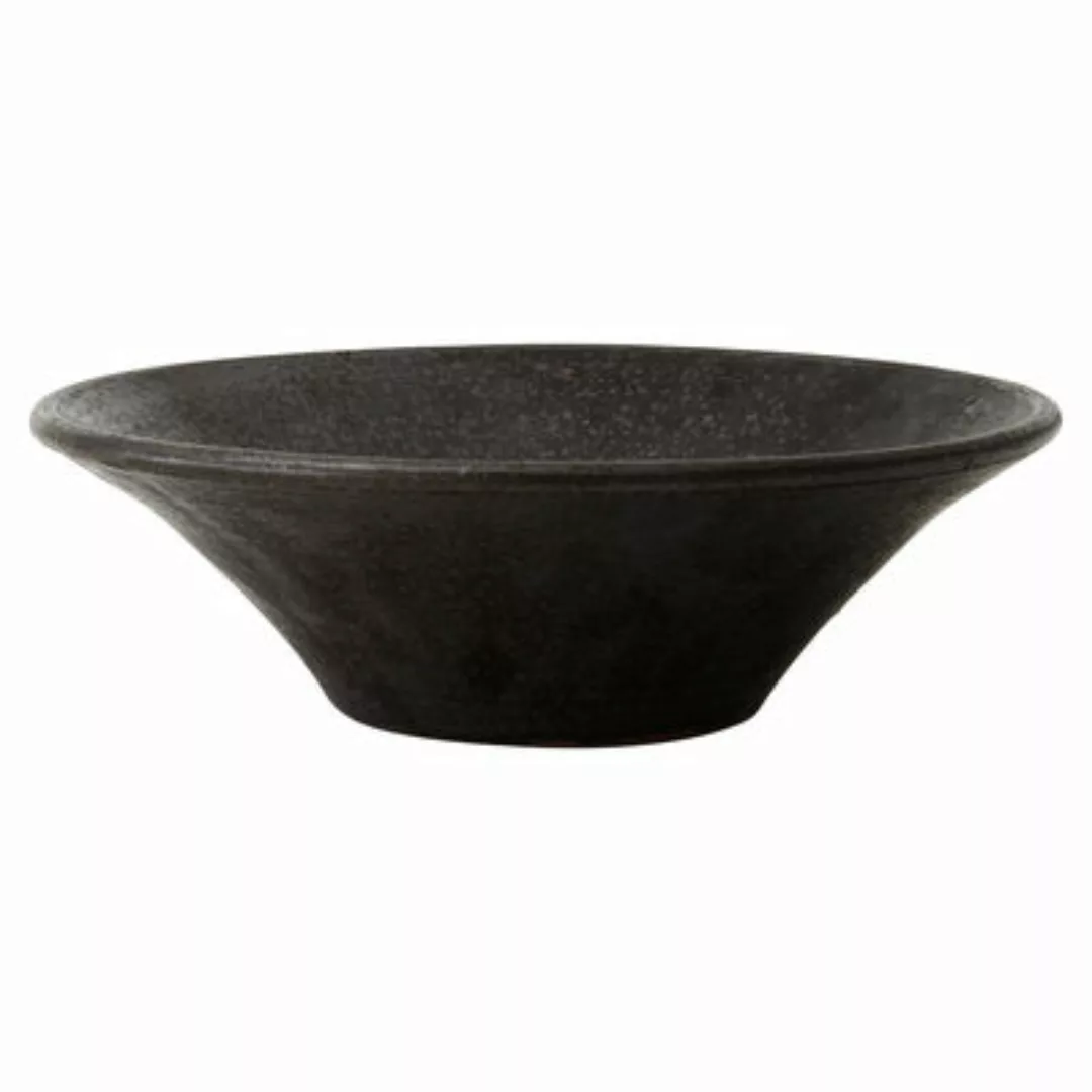 Salatschüssel Triptych keramik braun / Ø 30 x H 8,5 cm - Handgefertigt - Au günstig online kaufen