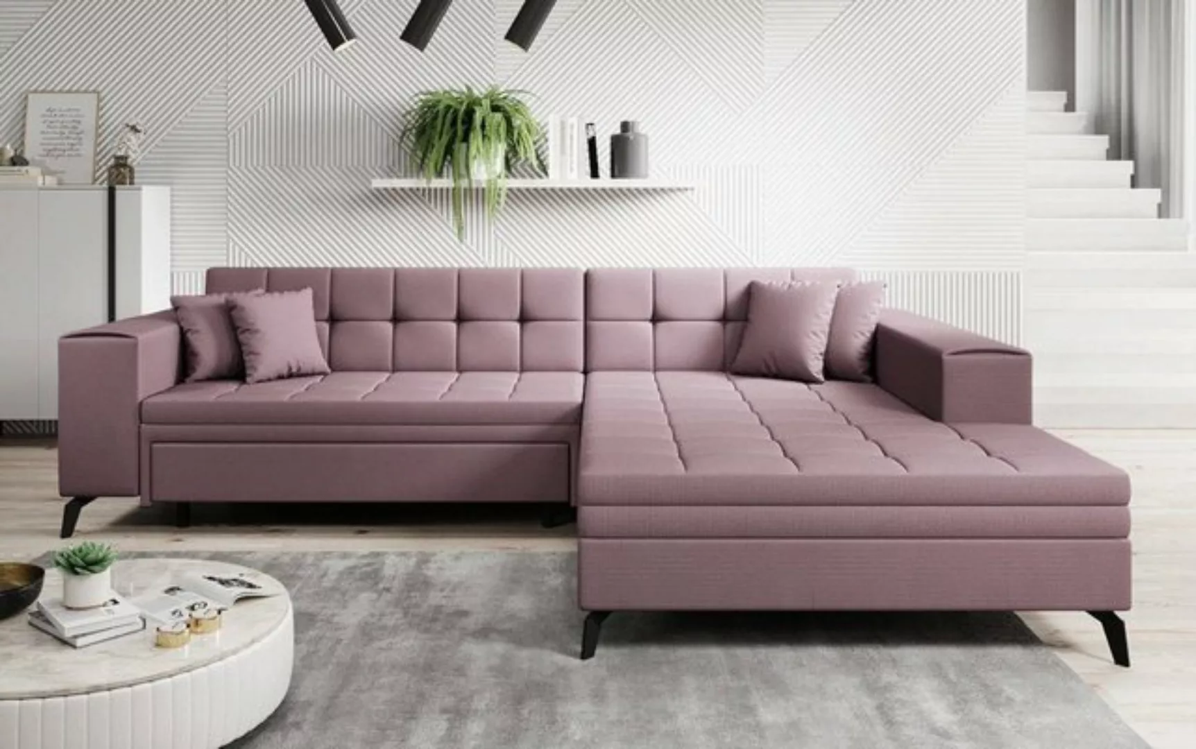 Luxusbetten24 Schlafsofa Designer Sofa Frida, mit Schlaffunktion günstig online kaufen