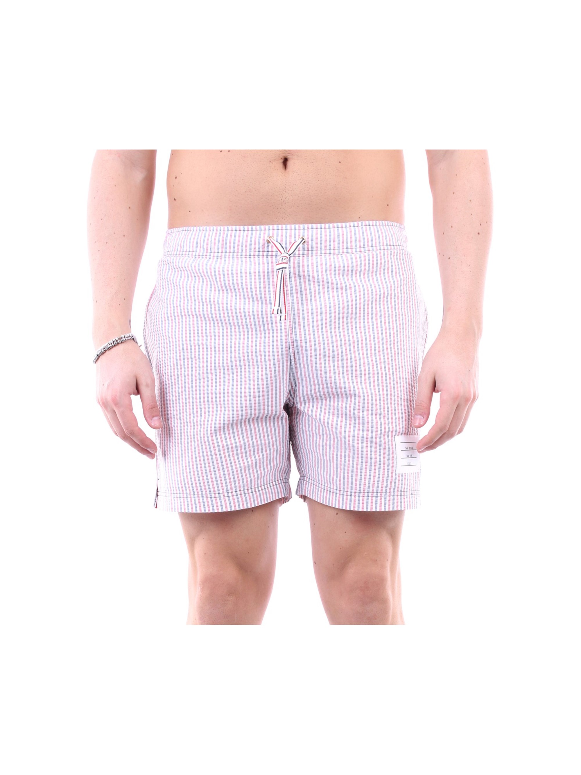 THOM BROWNE. Seeshorts Herren Blau weiß und rot günstig online kaufen