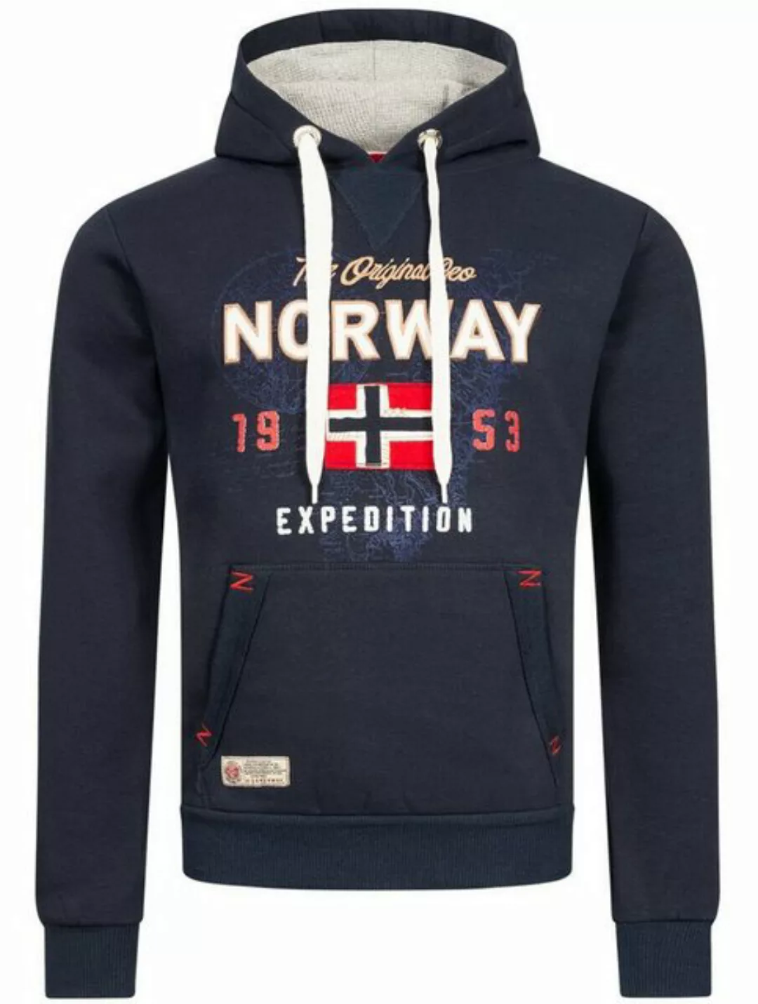 Geo Norway Hoodie Kapuzen Pullover Sweat Hoodie Sweatshirt Kapuzensweatshir günstig online kaufen