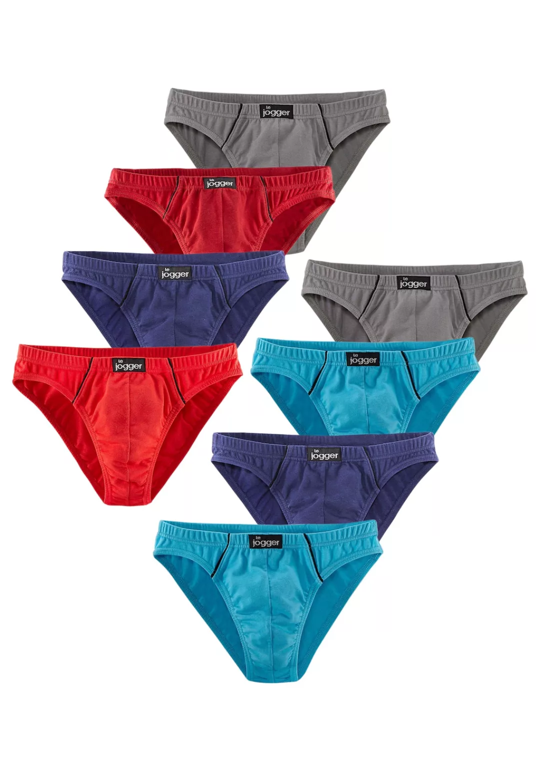 le jogger Slip "Minislip", (Packung, 8 St.), knappe Form, schöne Farben mit günstig online kaufen