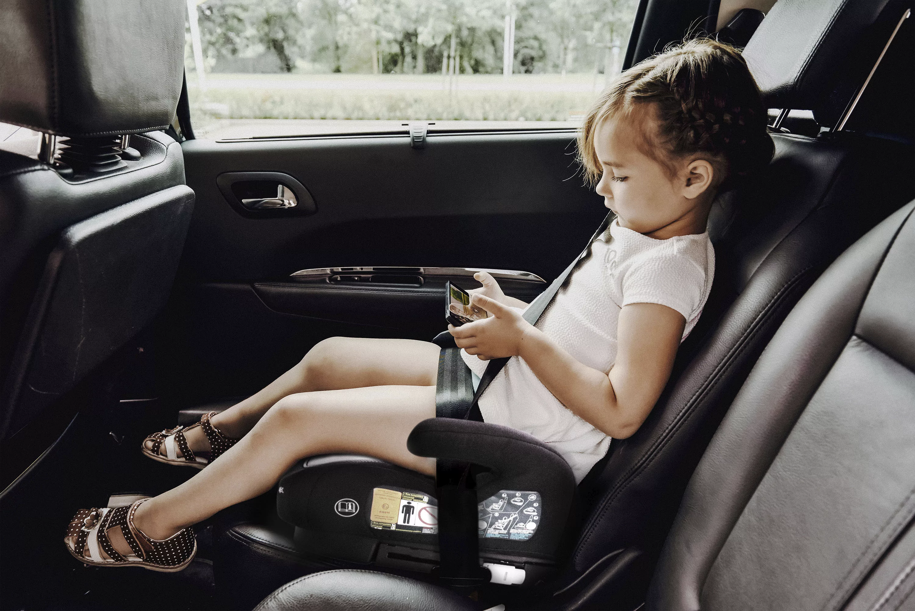 BabyGo Kindersitzerhöhung »Bursa IV Isofix 126-150 cm«, vorwärts gerichtet günstig online kaufen
