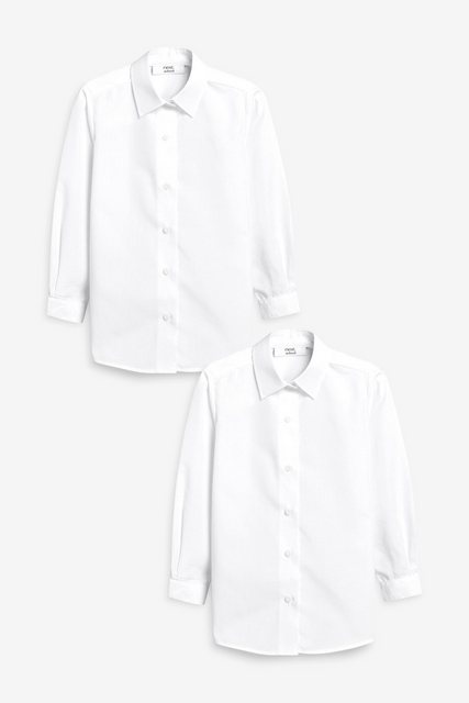 Next Businesshemd Business-Hemden Slim Fit (3-17 J), 2er-Pack (1-tlg) günstig online kaufen