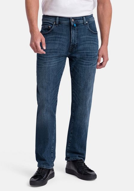 Pierre Cardin 5-Pocket-Jeans Dijon Comfort Fit Green Rivet Stretch Denim günstig online kaufen