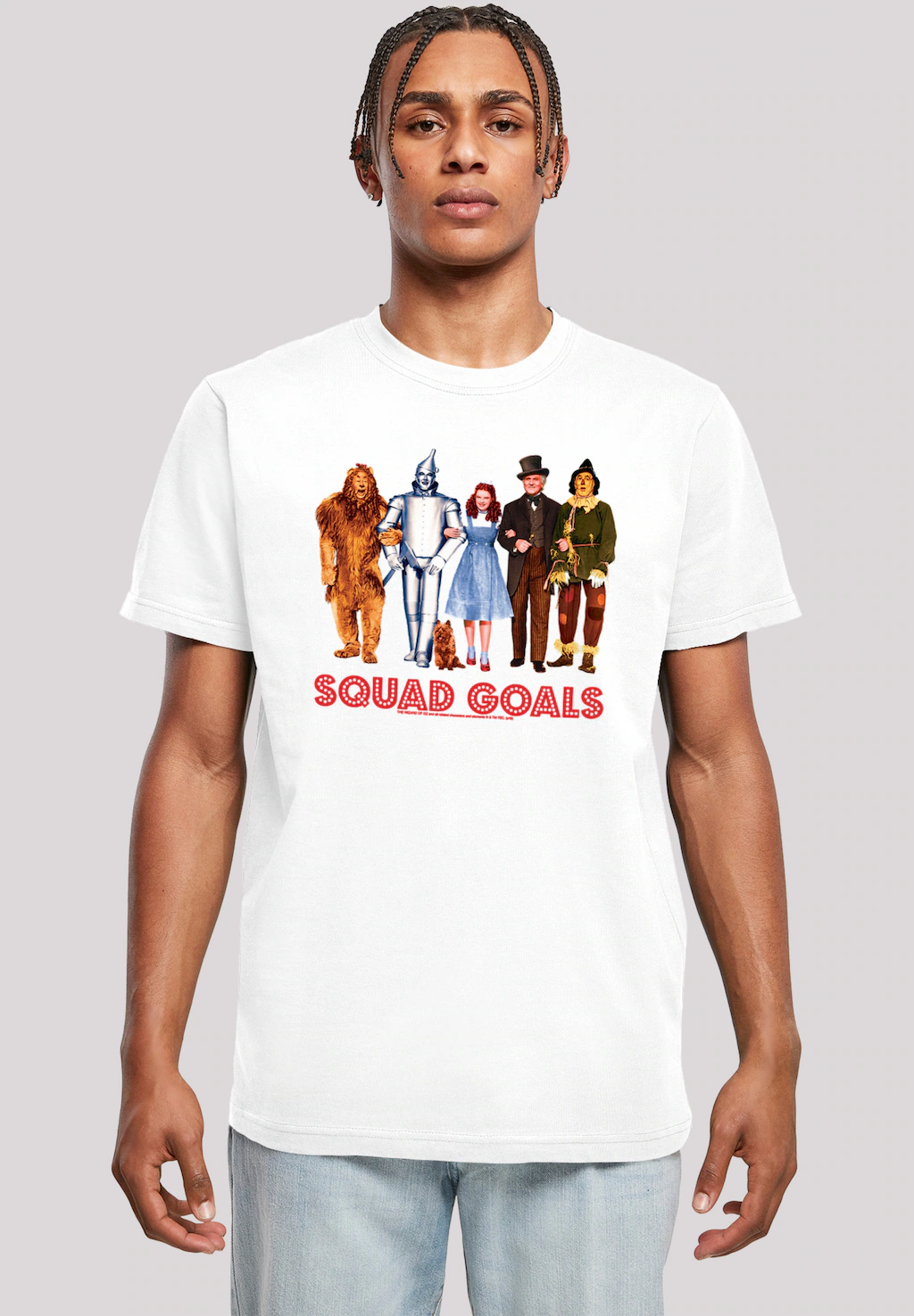 F4NT4STIC T-Shirt "Disney Wizard of Oz Squad Goals", Herren,Premium Merch,R günstig online kaufen