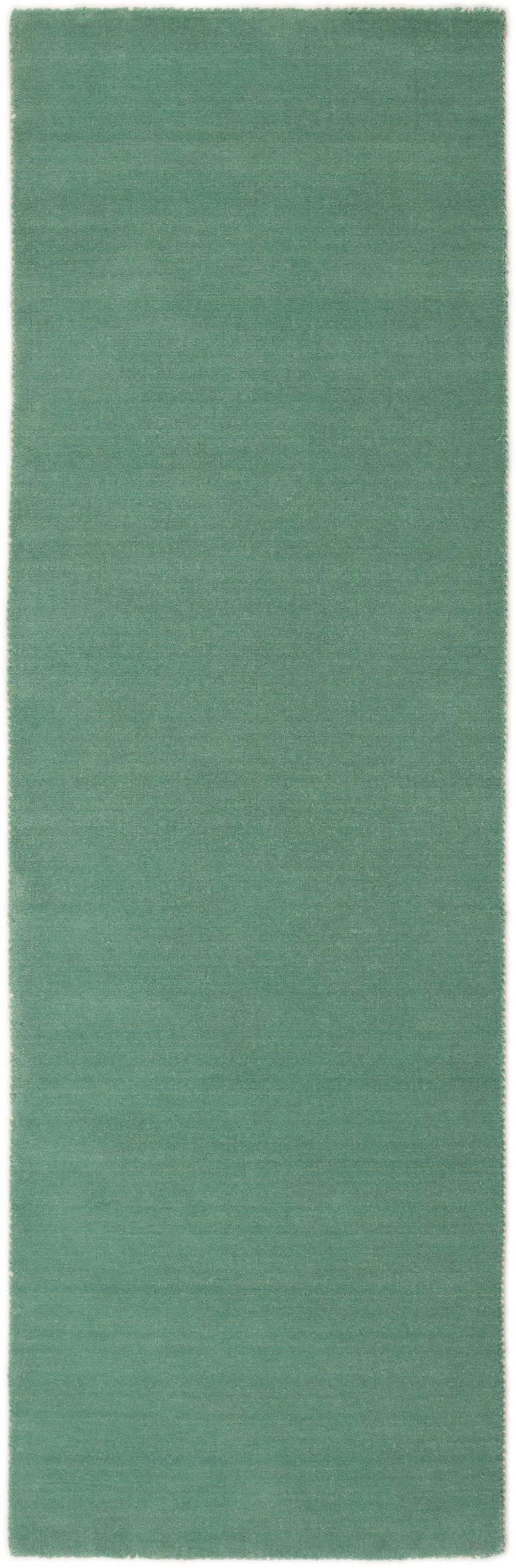 carpetfine Wollteppich »Gabbeh Lola Uni«, rechteckig, 14 mm Höhe, mit natür günstig online kaufen