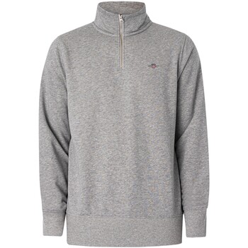 Gant  Sweatshirt Reguläres Shield-Sweatshirt mit halbem Reißverschluss günstig online kaufen