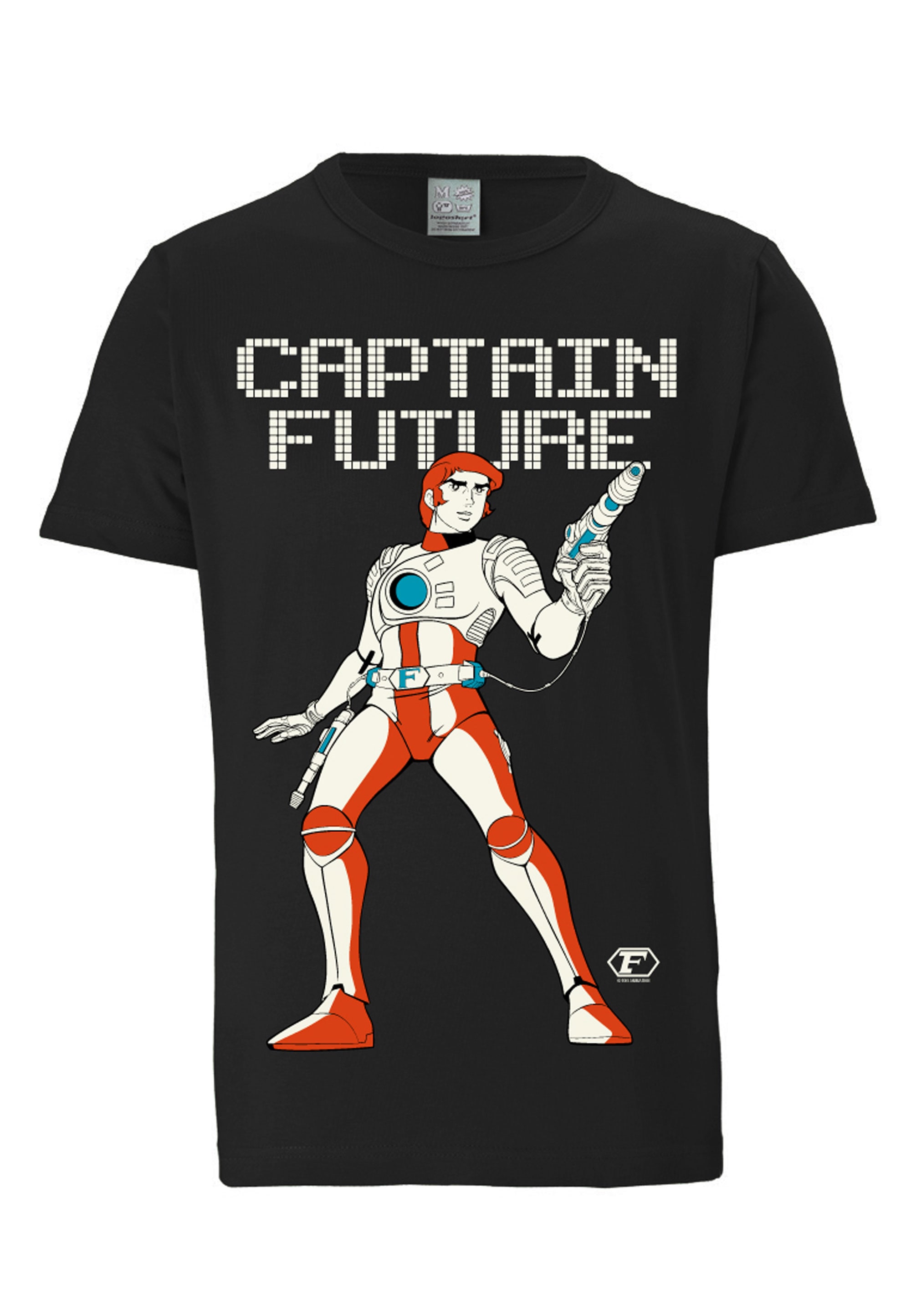 LOGOSHIRT T-Shirt "Captain Future", mit coolem Frontprint günstig online kaufen