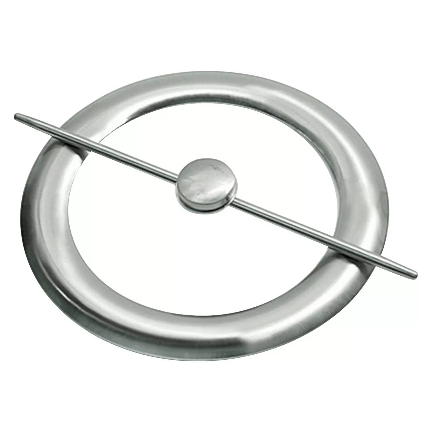 Gardinia Dekoring mit Stab und Magnet Edelstahloptik 18 cm günstig online kaufen