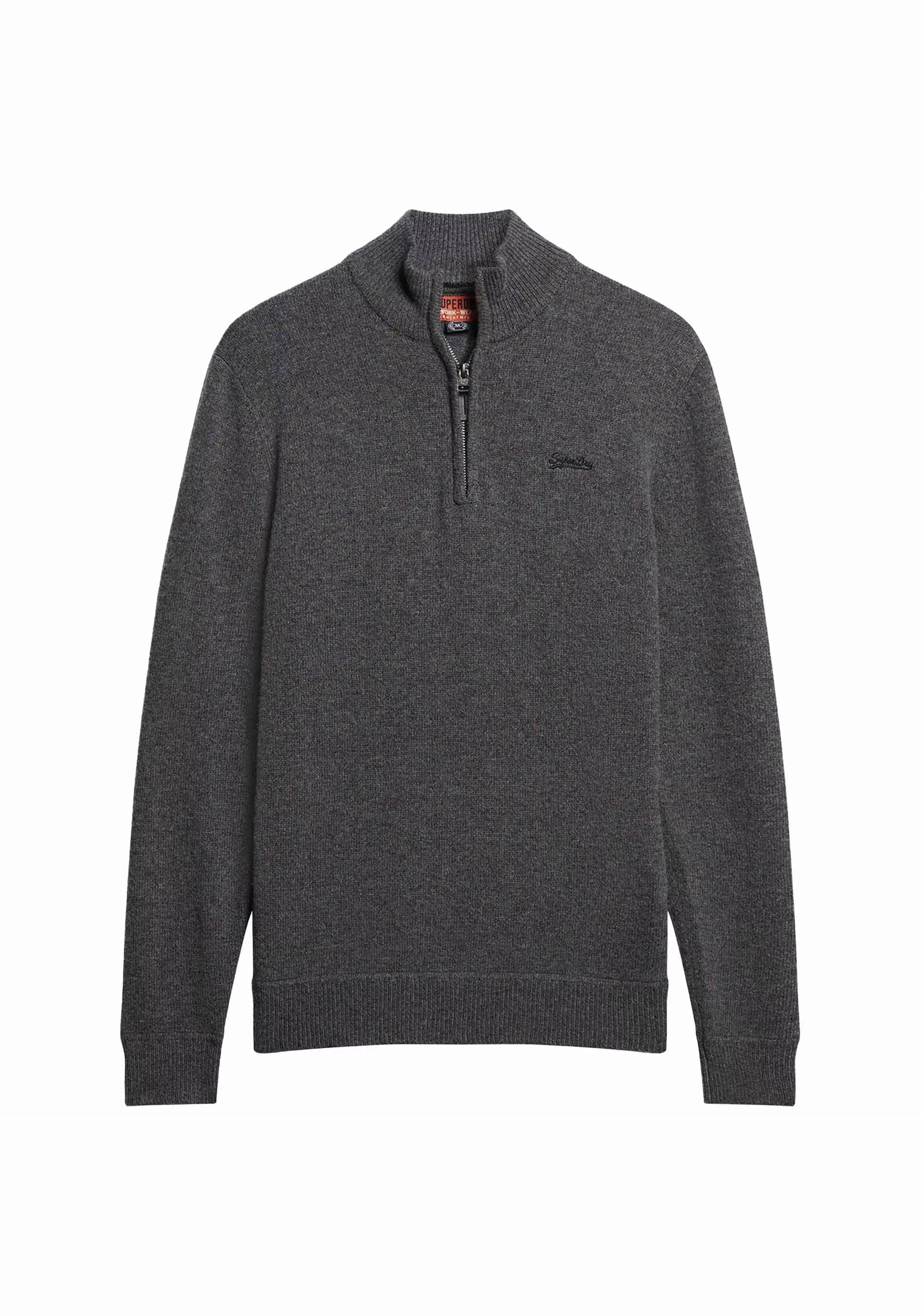 Superdry Sweatshirt "Sweatshirt ESSENTIAL EMB KNIT HENLEY" günstig online kaufen