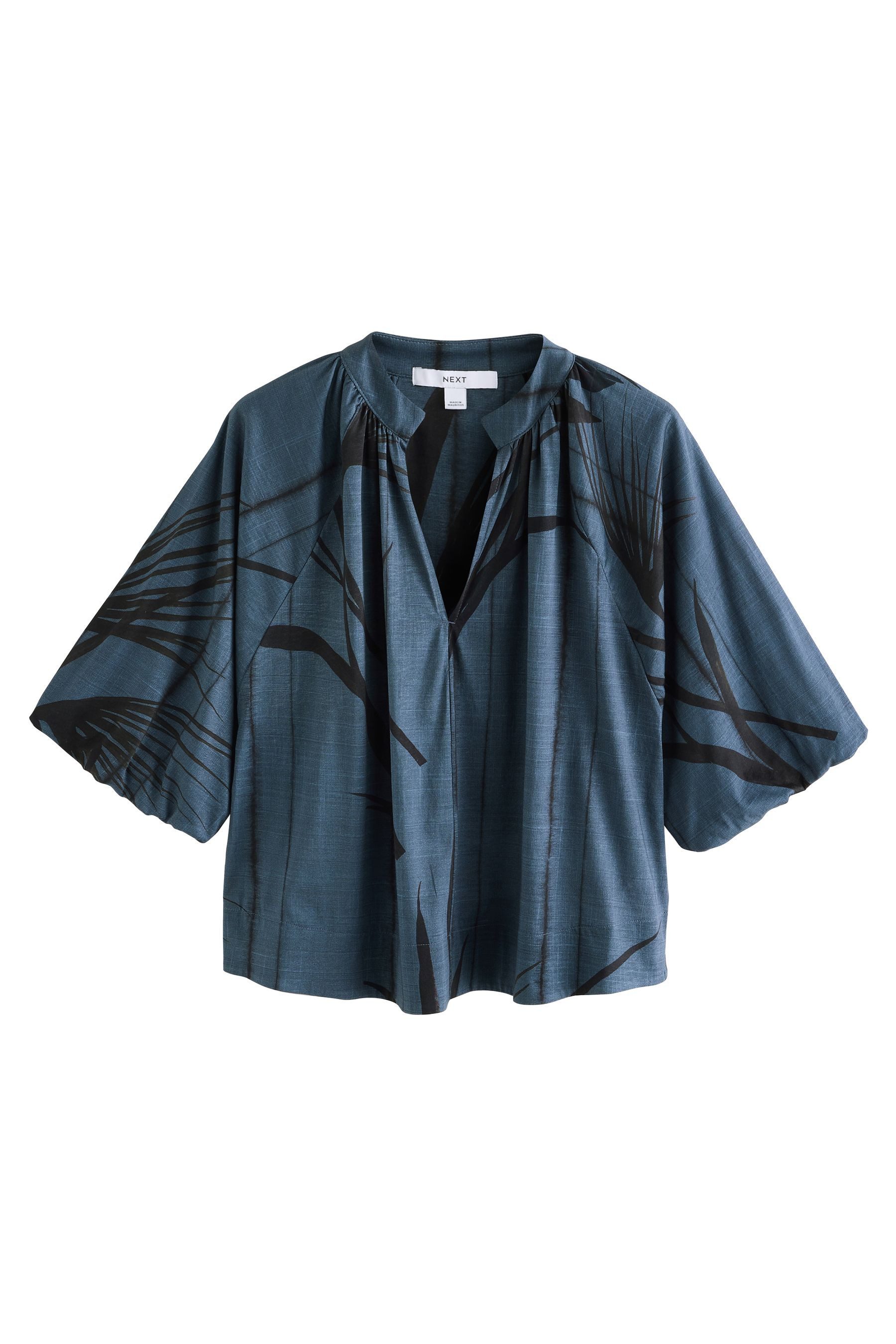 Next Shirtbluse Bluse mit V-Ausschnitt und günstig online kaufen