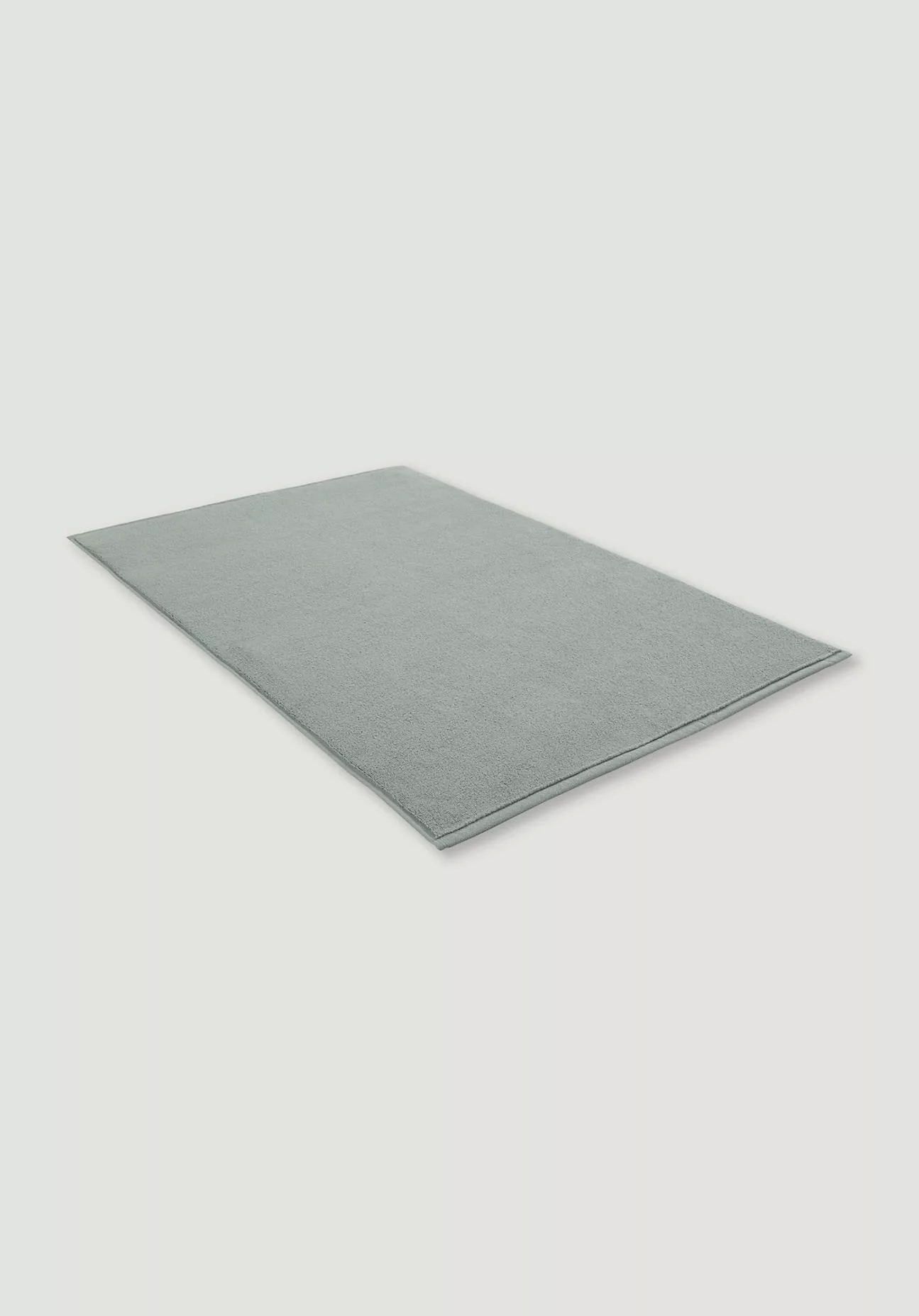 hessnatur Frottier Badematte aus Bio-Baumwolle - grün - Größe 50x80 cm günstig online kaufen