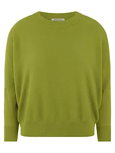 Rundhals-Pullover aus 100% SUPIMA-Baumwolle Peter Hahn grün günstig online kaufen
