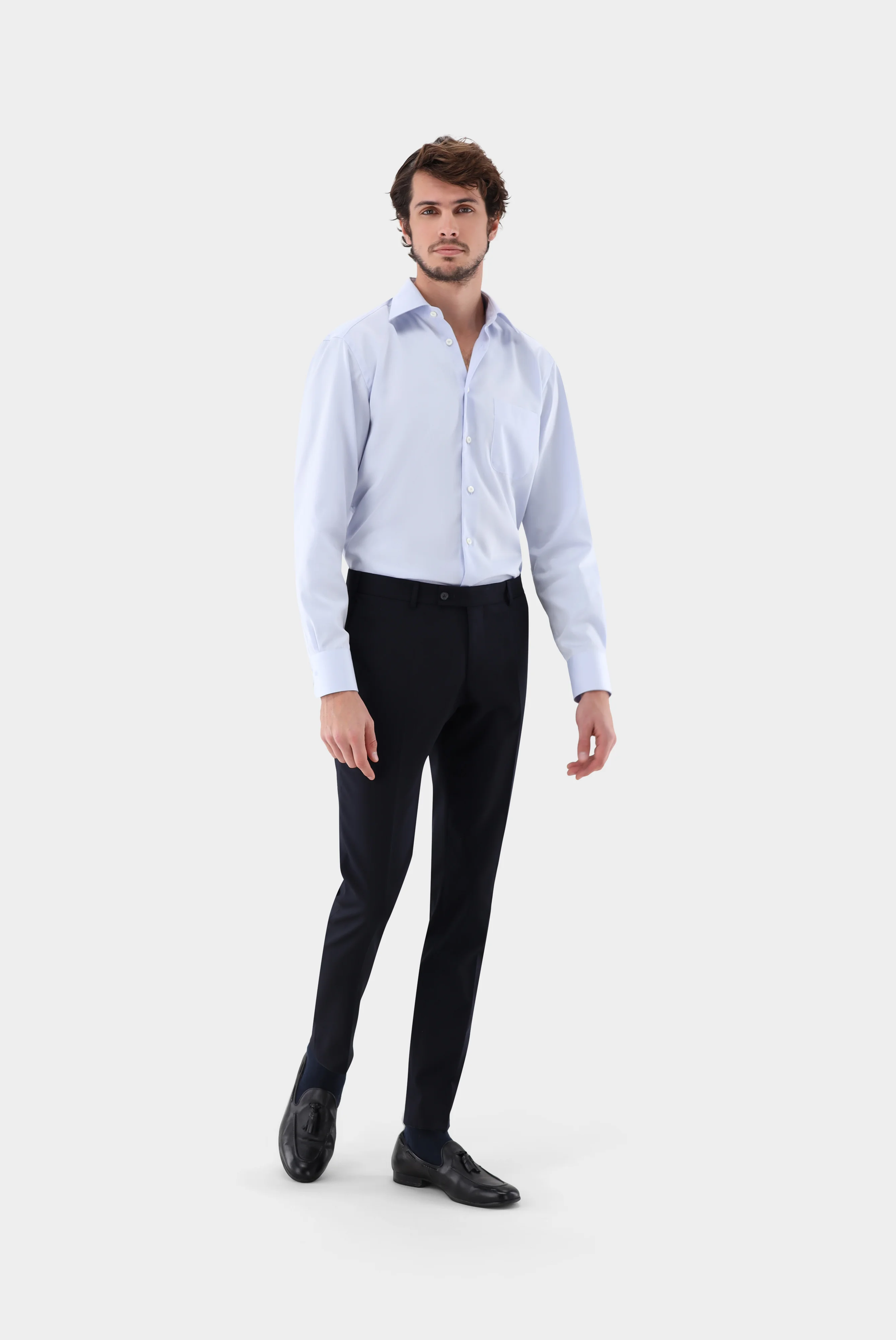 Bügelfreies Twill Hemd Comfort Fit günstig online kaufen