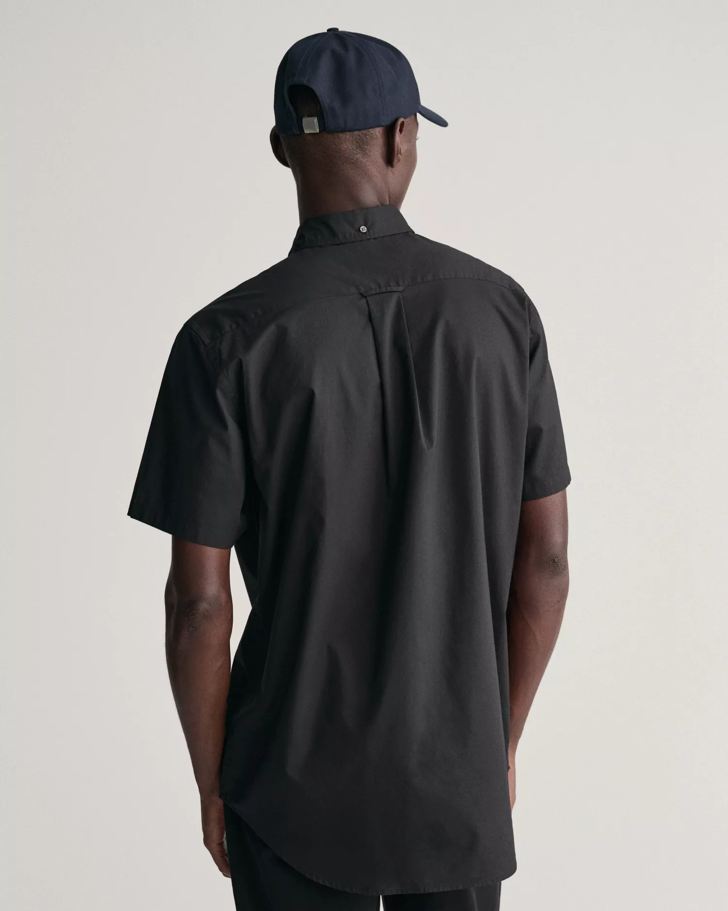 Gant Langarmhemd Herren Kurzarmhemd aus Popeline Regular Fit (1-tlg) günstig online kaufen